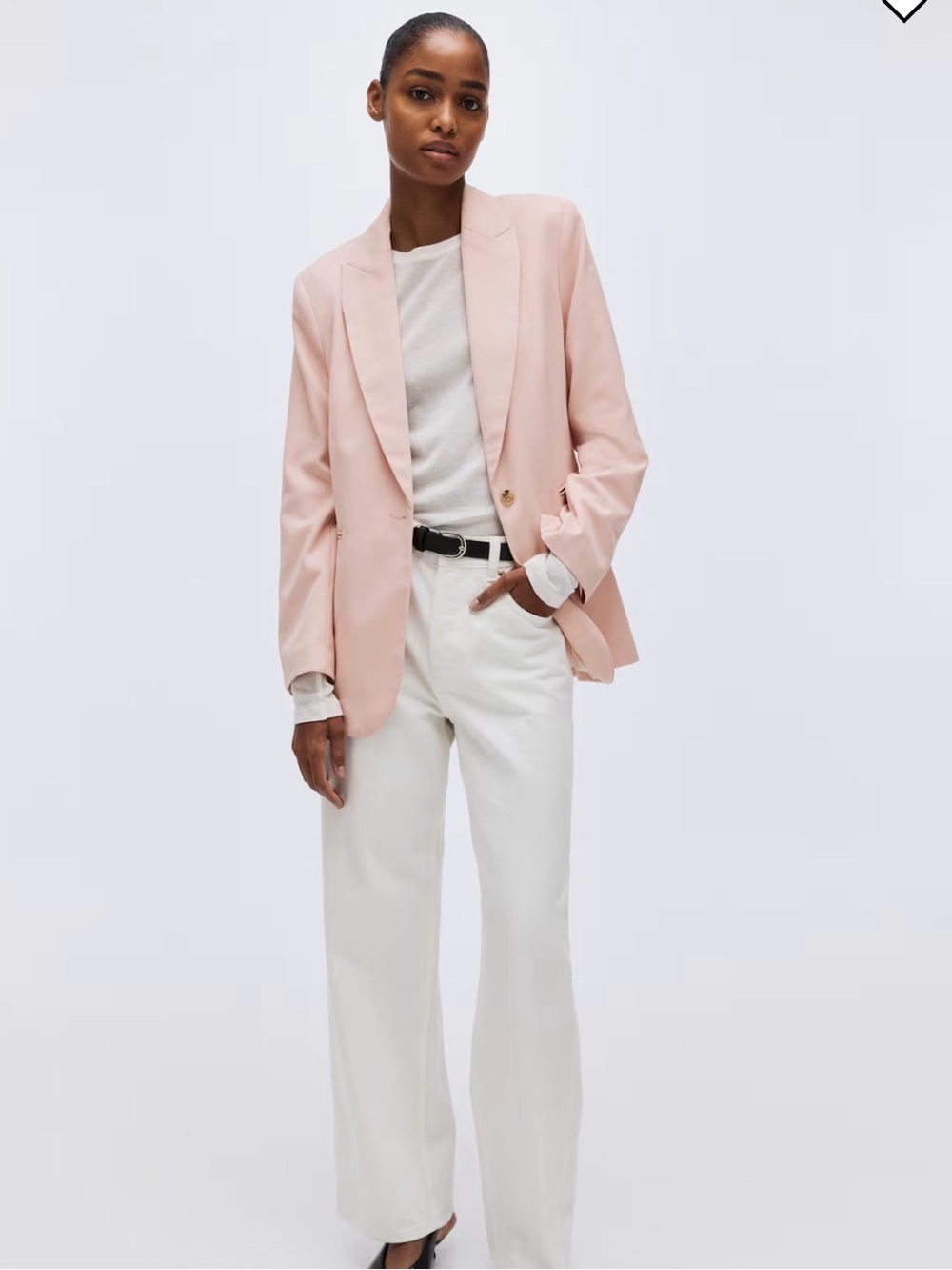 H&M Soft Blush Pink Blazer